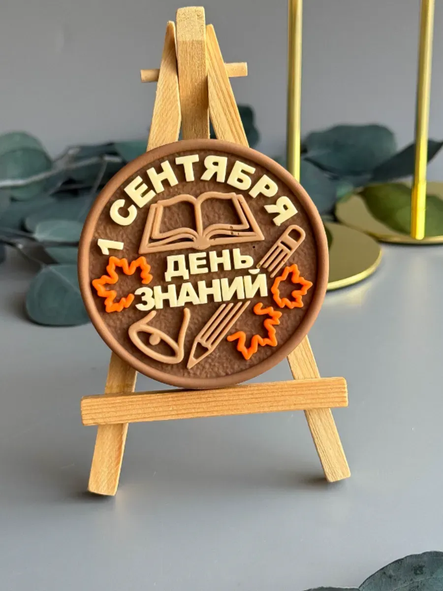 Силиконовый молд "1 сентября медаль"